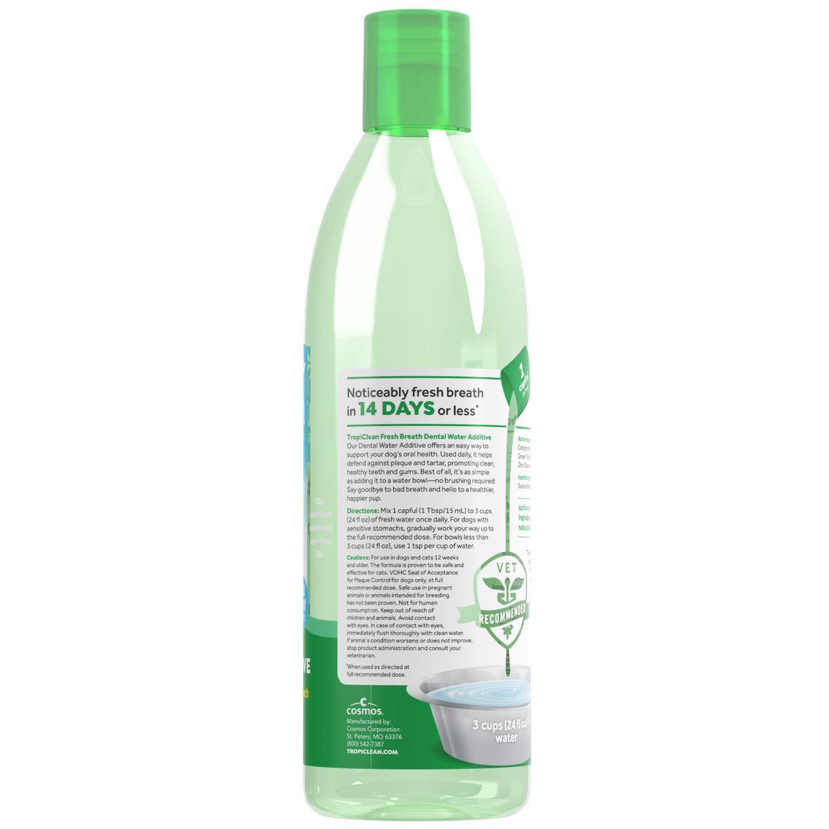 TropiClean Fresh Breath Добавка за Вода против Плака и Зъбен Камък
