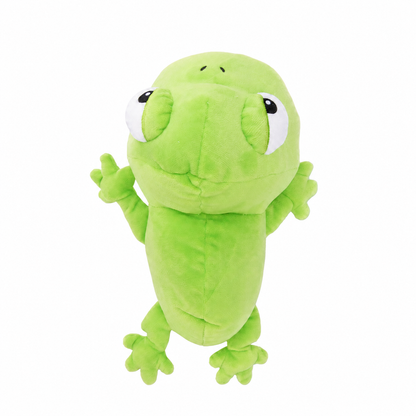 Uniq Pets Plush Dog Toy Sniffies Frog with Long Tongue интерактивна плюшена играчка за куче, 90 x 20 x 17 см