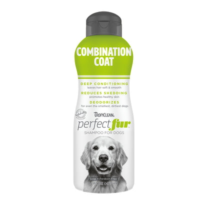 TropiClean PerfectFur Шампоан за Голдън Ретривър, Коли и др.