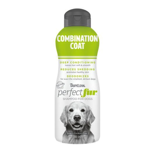 TropiClean PerfectFur Шампоан за Голдън Ретривър, Коли и др.
