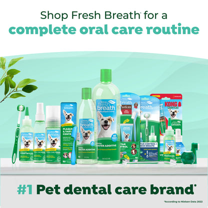 TropiClean Fresh Breath Комплект против Плака и Зъбен Камък (S/M)