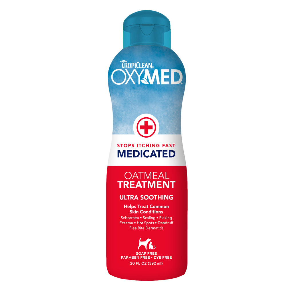 TropiClean Oxymed Oatmeal Treatment Medicated Conditioner