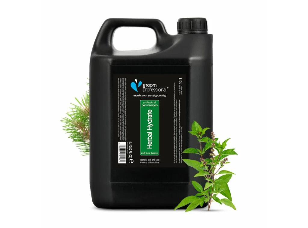 Groom Professional Herbal Hydrate Shampoo 4 L хидратиращ шампоан концентрат 10:1