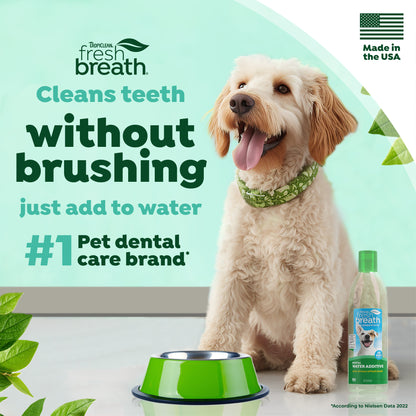 TropiClean Fresh Breath Добавка за Вода против Плака и Зъбен Камък