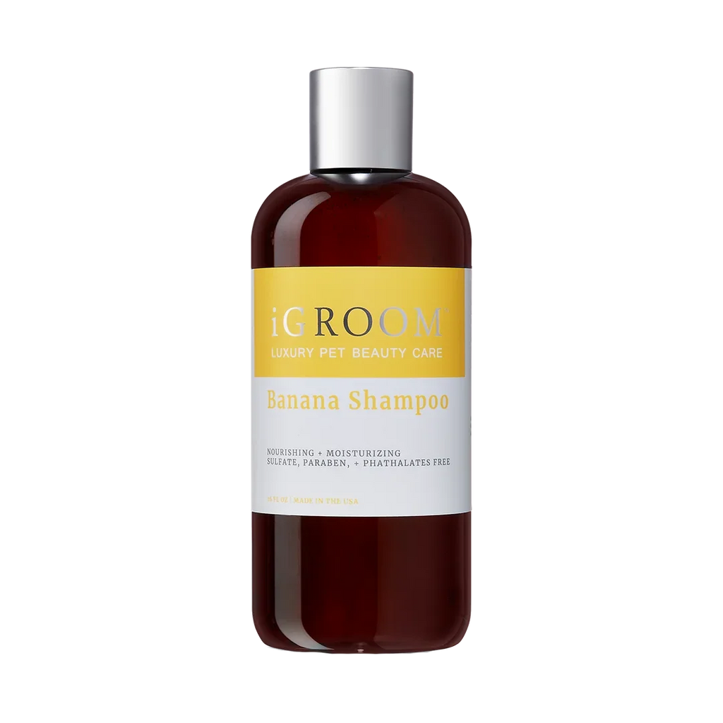 iGroom Banana Shampoo for Hydration and Silky Softness