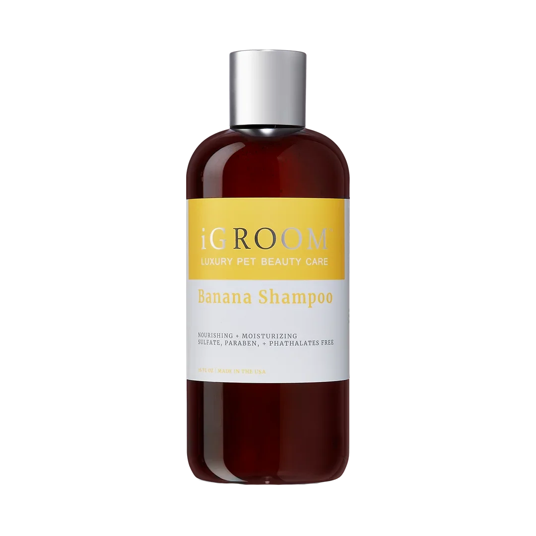 iGroom Banana Shampoo шампоан за хидратация и копринена мекота
