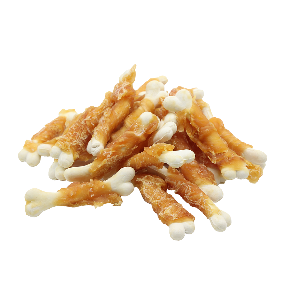 UniQ chicken wraps calcium bones, кокалчета, обвити с пилешко месо, 500gr