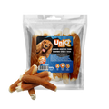 UniQ Pets Thick Rawhide Sticks with Chicken Coating Dog Treats, 20 cm, 500 g