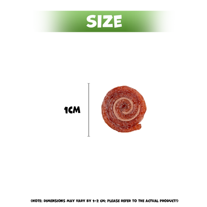 Uniq Pets Sniffy Mini Duck Pollock Rolls – меки лакомства за кучета с патешко и минтай, 500 г