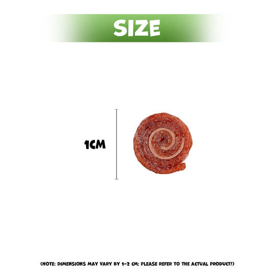 Uniq Pets Sniffy Mini Duck Pollock Rolls – меки лакомства за кучета с патешко и минтай, 500 г