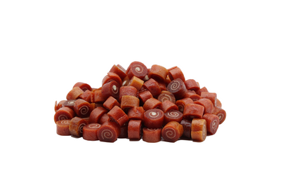 Uniq Pets Dog Snacks Sniffy Mini Lamb Pollock Rolls – мини лакомства за кучета с агнешко и сайда, 500 г
