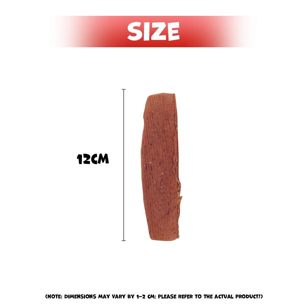 Uniq Pets Dog Snacks Meaty Beef Fillets говежди филета за кучета, 500 г