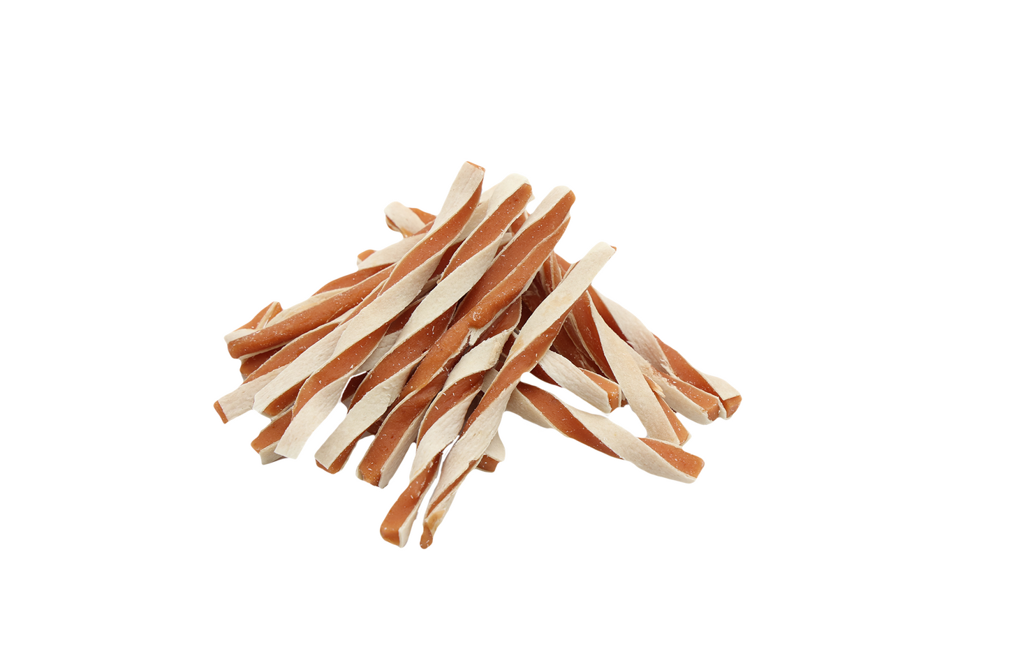 Uniq Pets Meaty Chicken Pollock Sandwich Twists дъвчащи лакомства за кучета с пилешко и сайда, 500 г