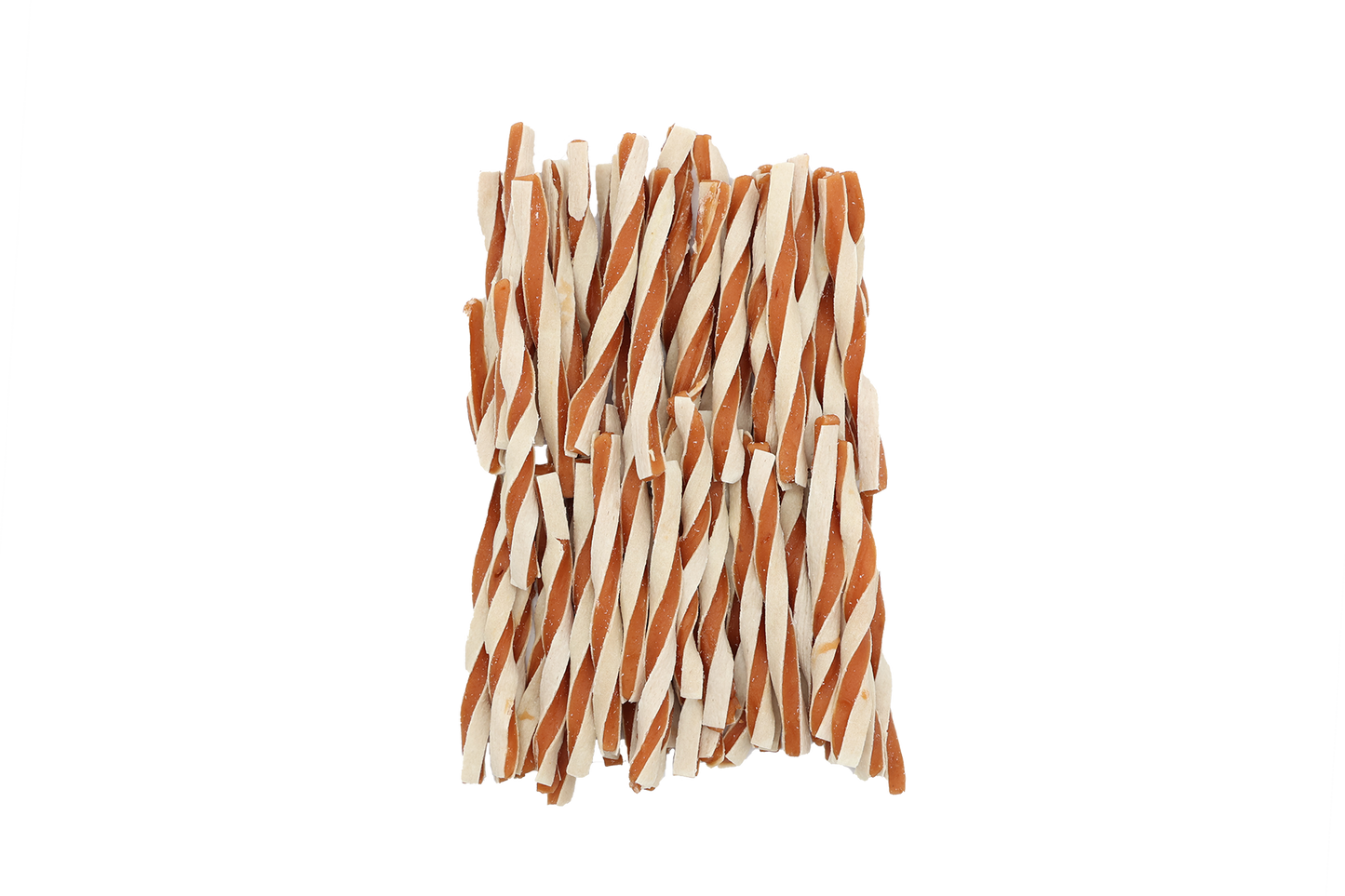 Uniq Pets Meaty Chicken Pollock Sandwich Twists дъвчащи лакомства за кучета с пилешко и сайда, 500 г