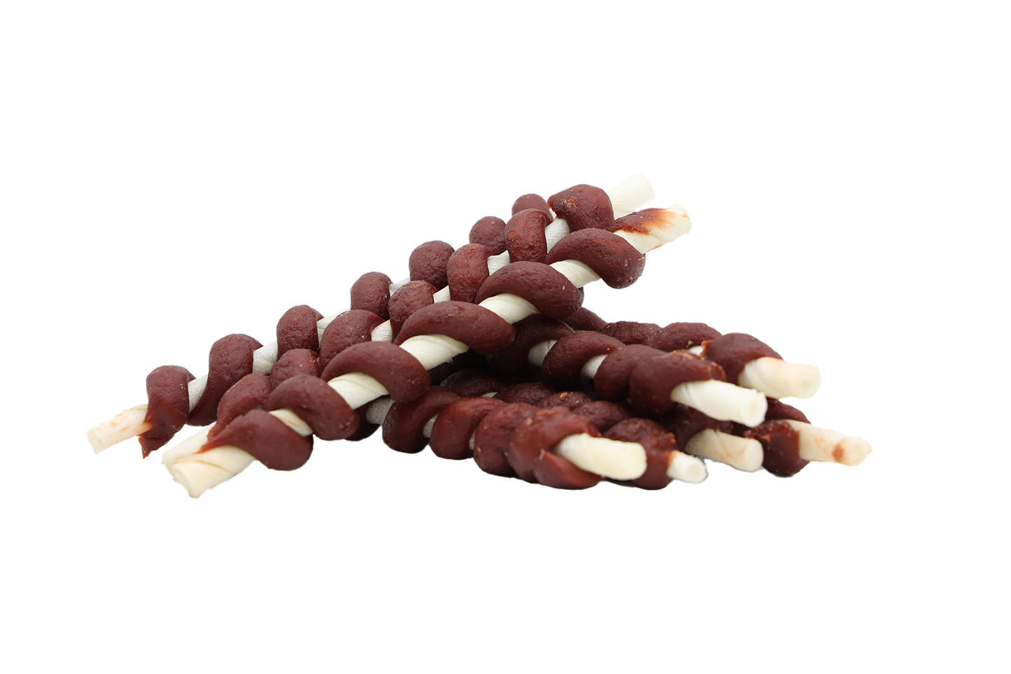 Uniq Pets Dog Snacks Rawhide Beef Wraps Rawhide Sticks – дъвчащи лакомства за кучета с говеждо и говежда кожа, 500 г