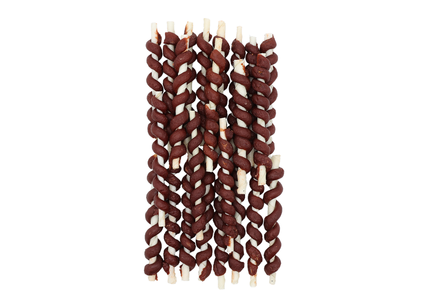 Uniq Pets Dog Snacks Rawhide Beef Wraps Rawhide Sticks – дъвчащи лакомства за кучета с говеждо и говежда кожа, 500 г
