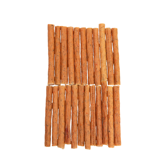 Uniq Pets Duo Chicken, Carrot & Parsley Sticks – лакомства за кучета с пилешко, морков и магданоз, 500 г