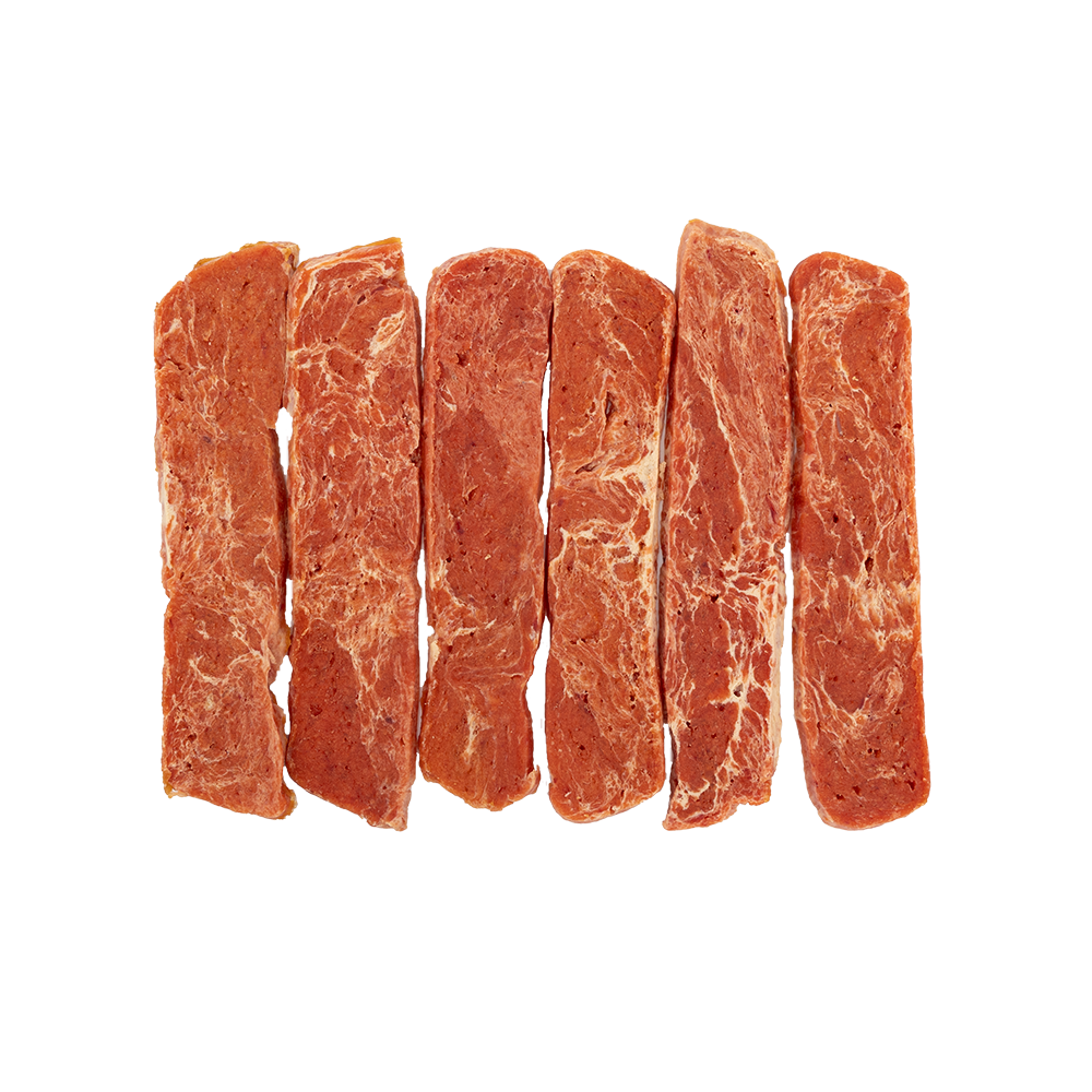 Uniq Pets Meaty Venison & Cartilage Fillets – лакомства за кучета с еленско и хрущял, 500 г