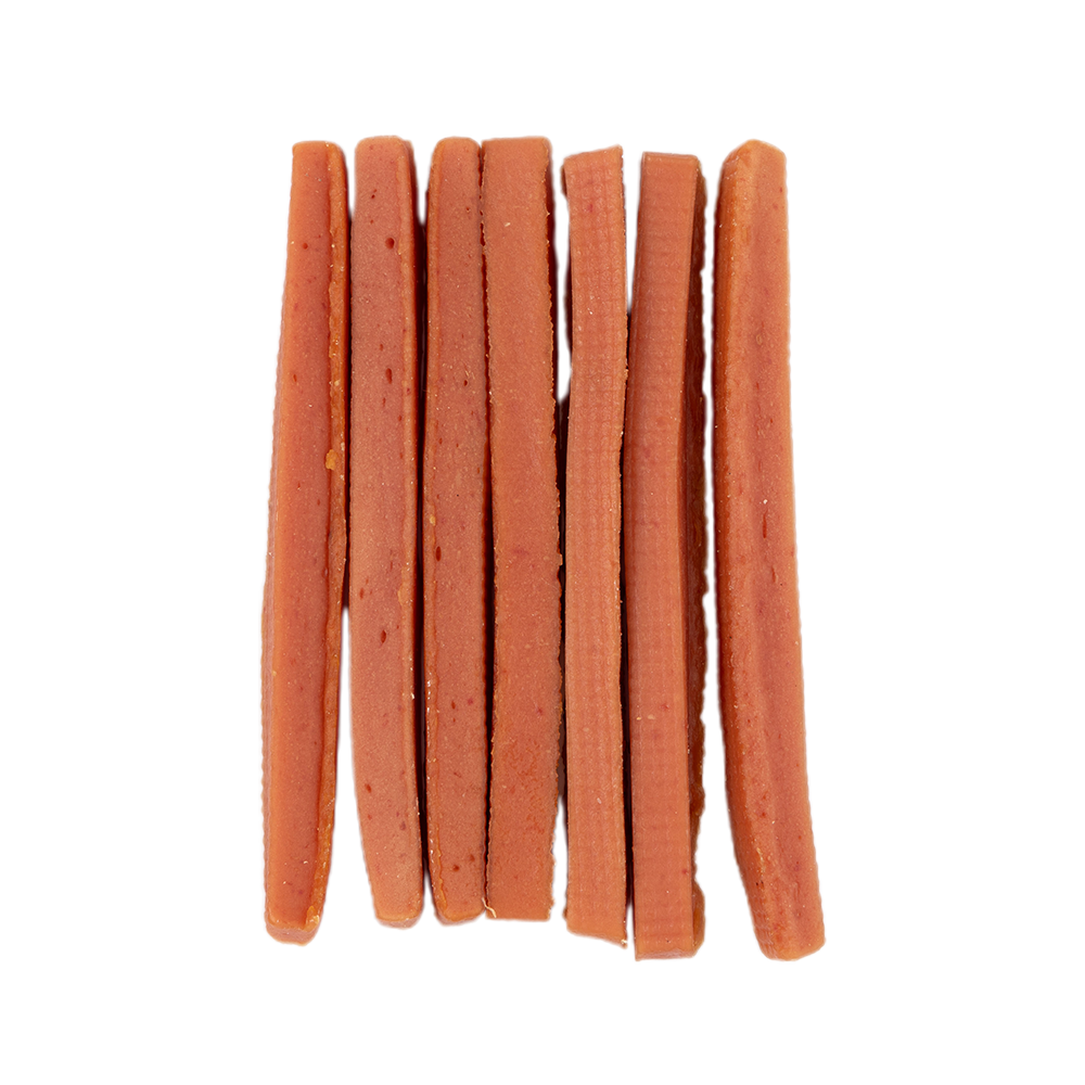 Uniq Pets Meaty Soft Rabbit Strips – меки лакомства за кучета със заешко, 80 г