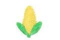 Uniq Pets Squeakies Chenille Corn Plush Dog Toy, 21 x 10 cm