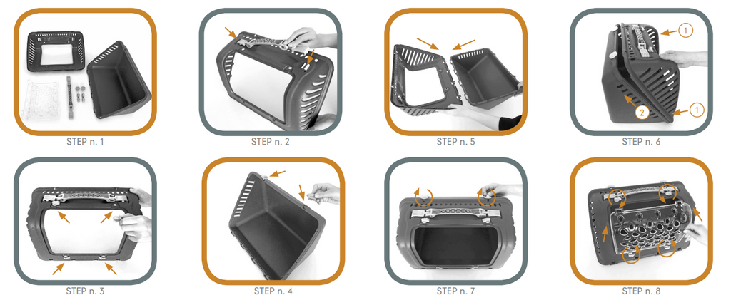 MPS P-Bag, Plastic Pet Carrier for Dogs and Cats up to 5 kg
