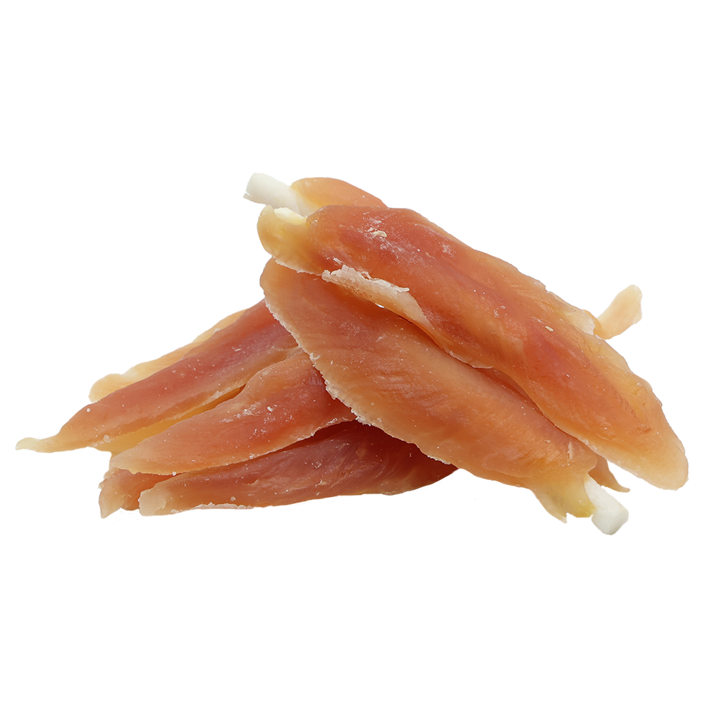 Uniq Pets Rawhide Soft Chicken Breast on Rawhide Sticks – дъвчащи лакомства за кучета с пилешко, 500 г