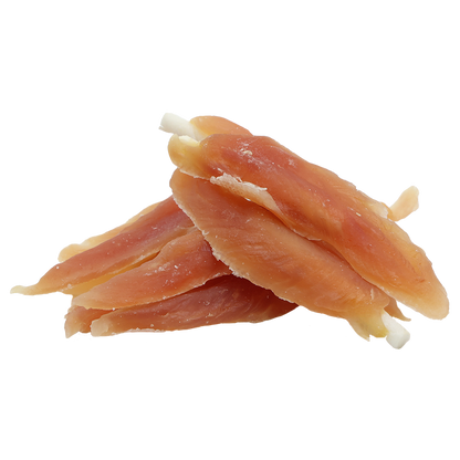 Uniq Pets Rawhide Soft Chicken Breast on Rawhide Sticks – дъвчащи лакомства за кучета с пилешко, 500 г