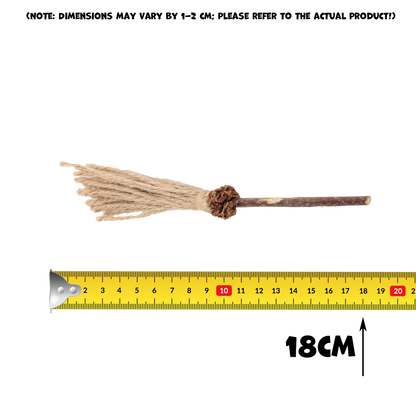 Uniq Pets Matatoys Matatabi Sticks with Broom – играчка за котка с мататаби и метличка, 18 см
