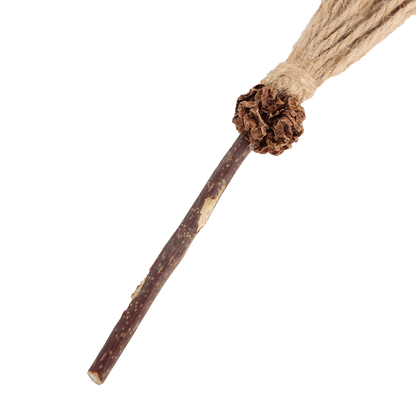 Uniq Pets Matatoys Matatabi Sticks with Broom – играчка за котка с мататаби и метличка, 18 см
