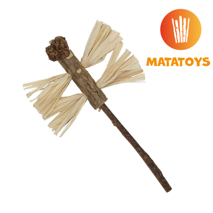 Uniq Pets Matatoys Matatabi Sticks – играчка за котка с мататаби и пискюли, 17,5 см