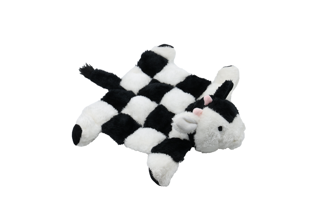 Uniq Pets Squeakies Plush Cow Dog Toy, 39 cm