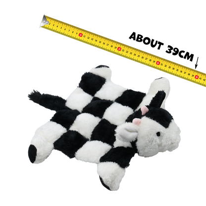 Uniq Pets Squeakies Cow – плюшена играчка крава за куче с пищялки, 39 см