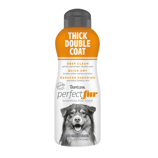 TropiClean PerfectFur Шампоан "Гъста двойна козина"