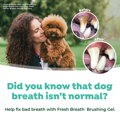 TropiClean Fresh Breath Стартов Дентален Комплект за Кученца
