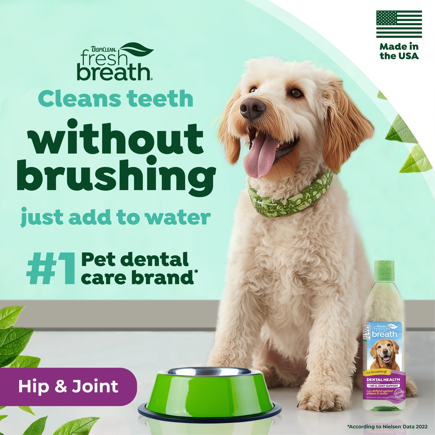 TropiClean Fresh Breath Добавка за Вода за Здрави Стави