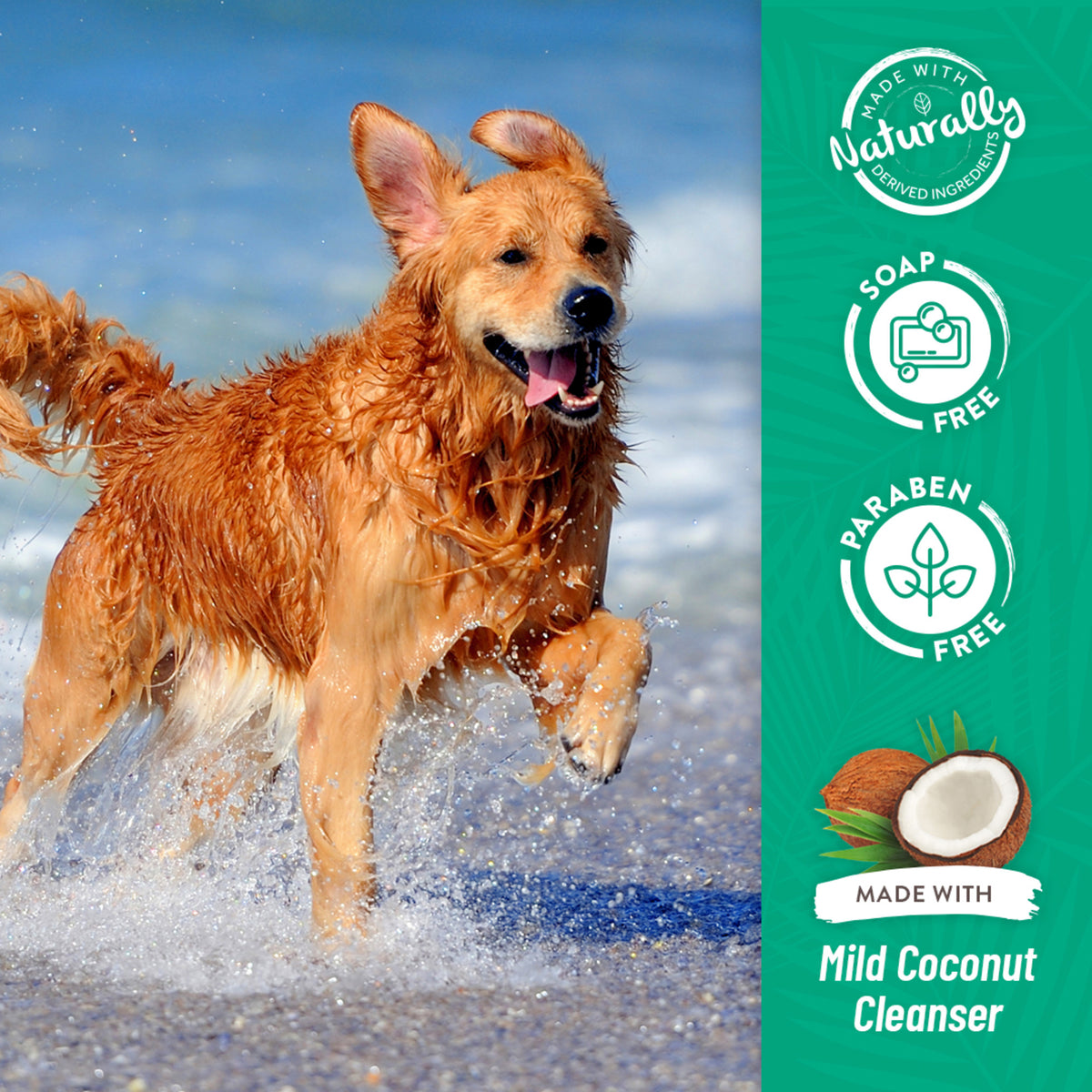 TropiClean Lime & Coconut Shed Control Шампоан 355ml