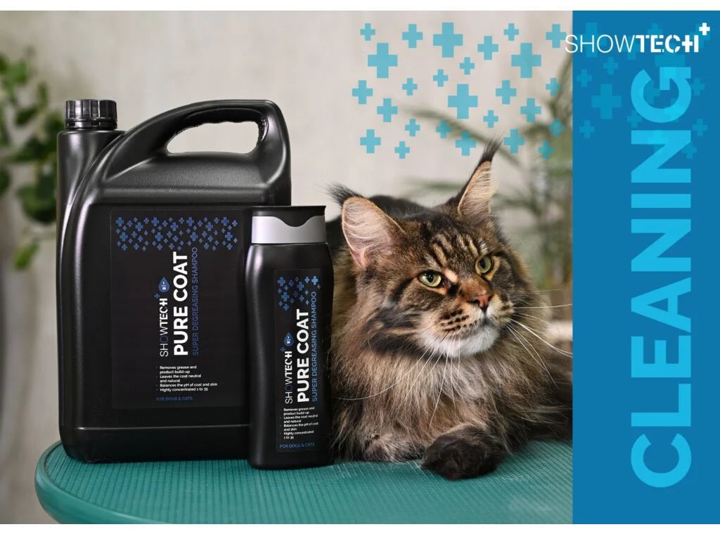 Show Tech+ Pure Coat Обезмасляващ Шампоан - Груум БГ