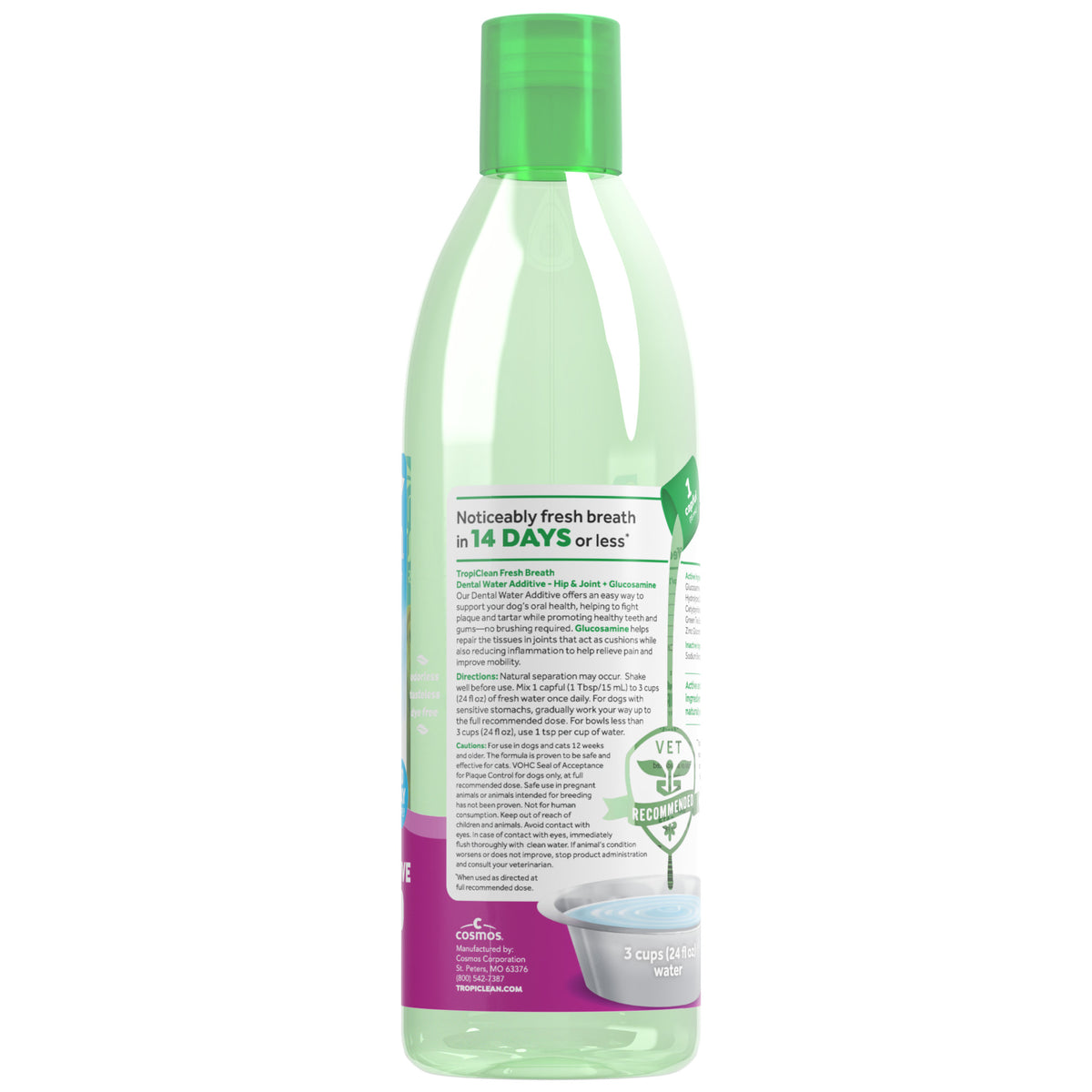 TropiClean Fresh Breath Добавка за Вода за Здрави Стави