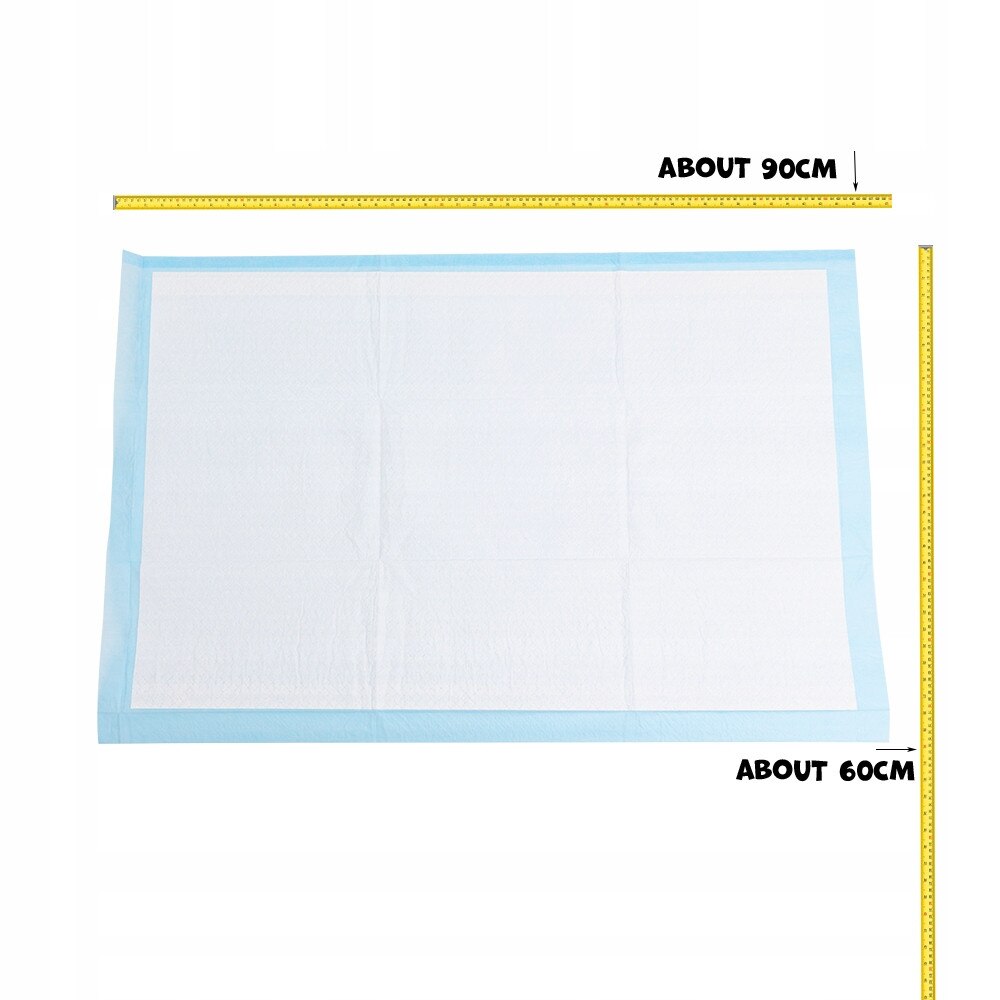 Snappy Pawdry сини хигиенни постелки за домашни любимци 60x90см 50бр