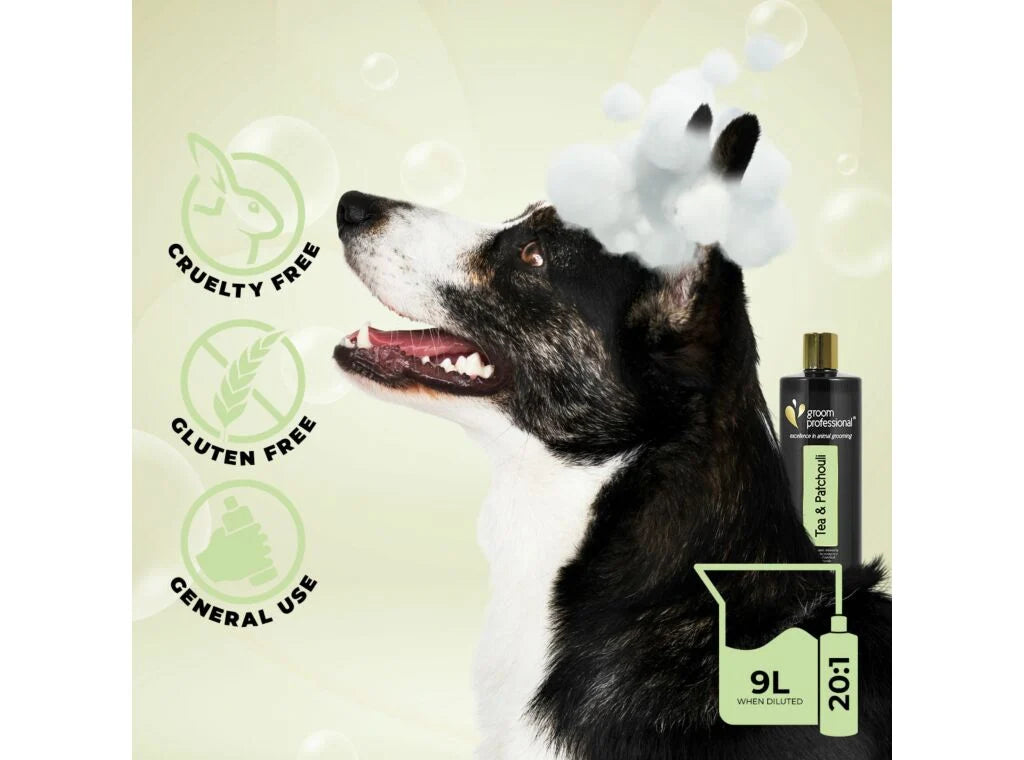 Groom Professional Exclusive Tea & Patchouli Shampoo 450ml шампоан концентрат 20:1
