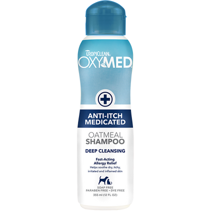 TropiClean Oxymed Anti-Itch Medicated Shampoo
