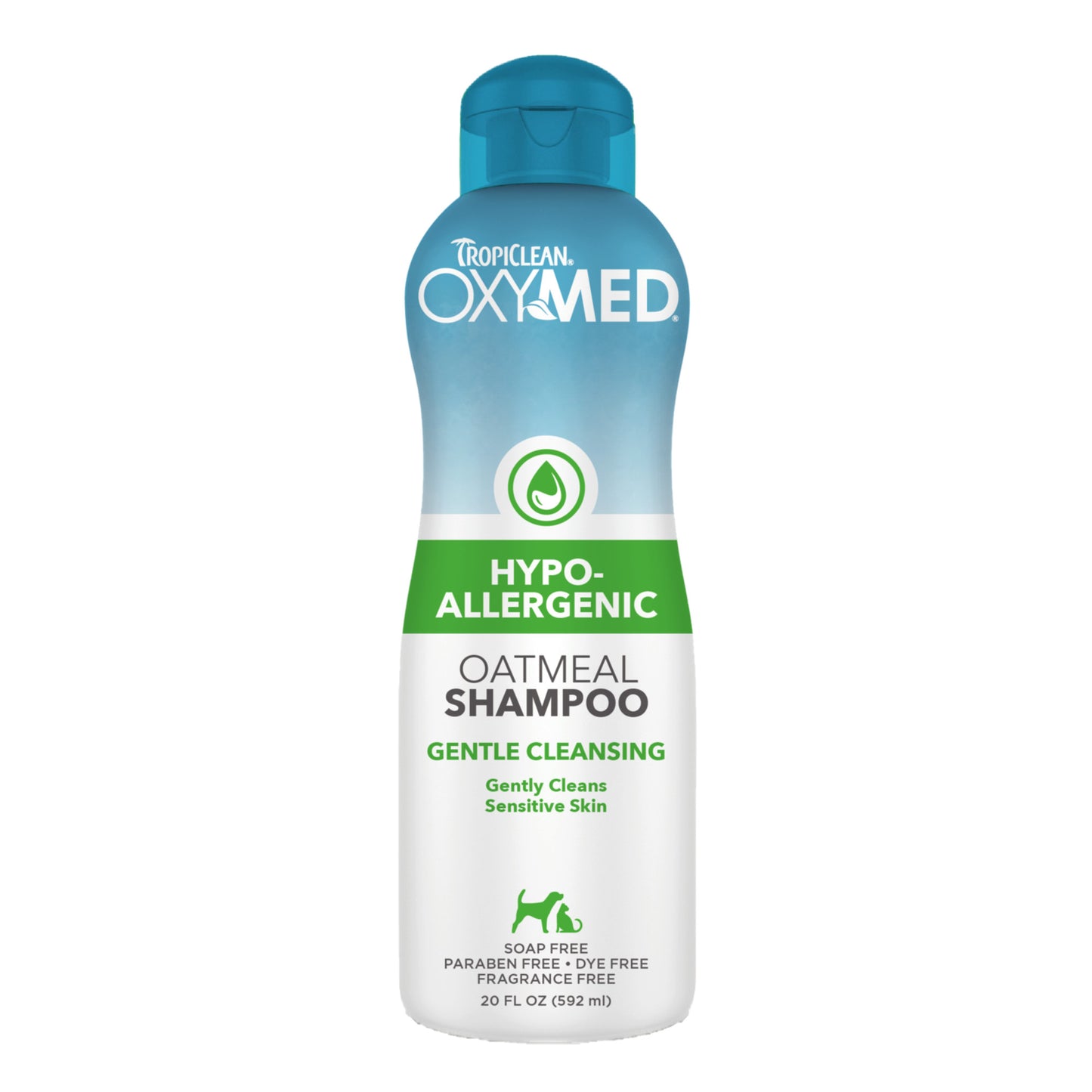 TropiClean Oxymed Хипоалергенен Шампоан с Овесени Ядки