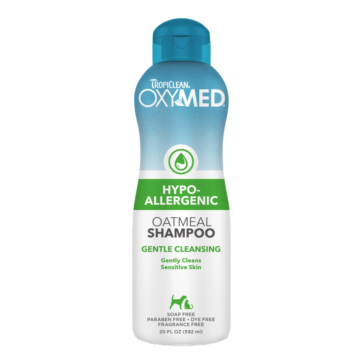 TropiClean Oxymed Хипоалергенен Шампоан с Овесени Ядки