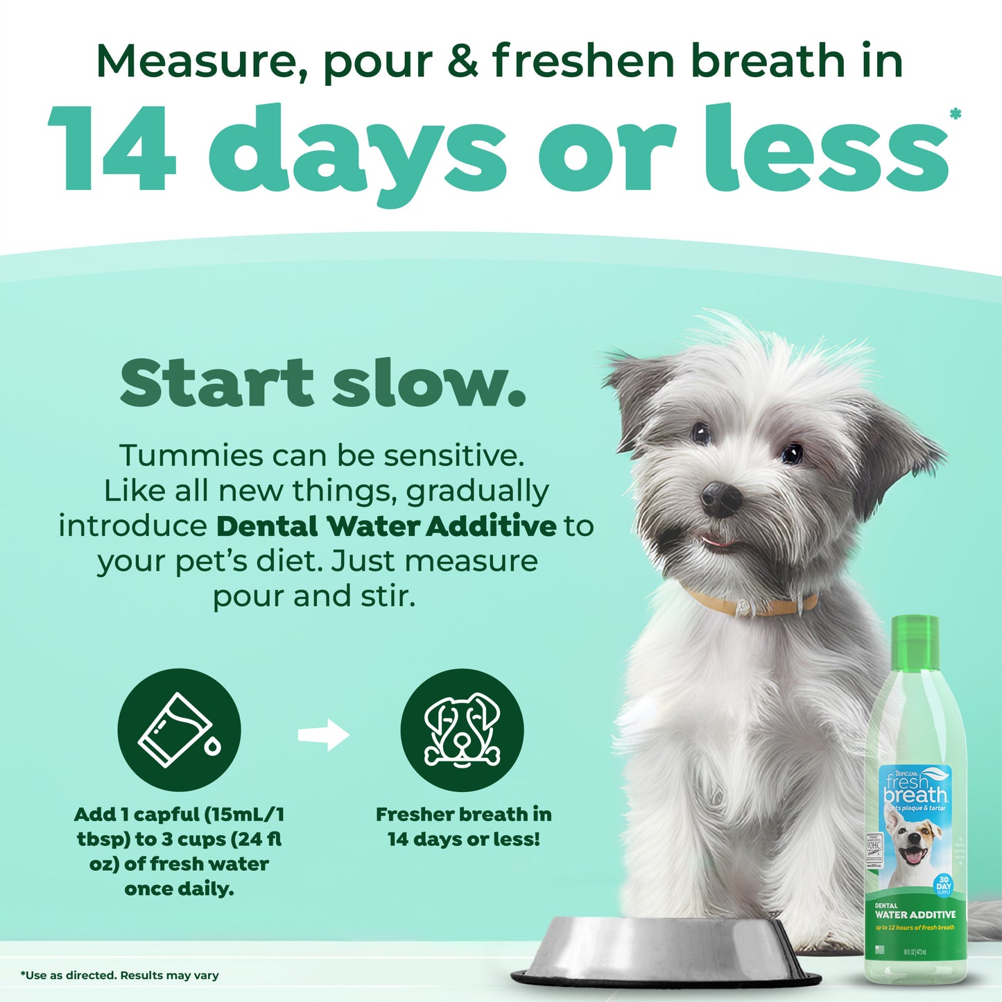 TropiClean Fresh Breath Добавка за Вода против Плака и Зъбен Камък