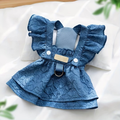 Bear Handmade дънкова рокля за куче