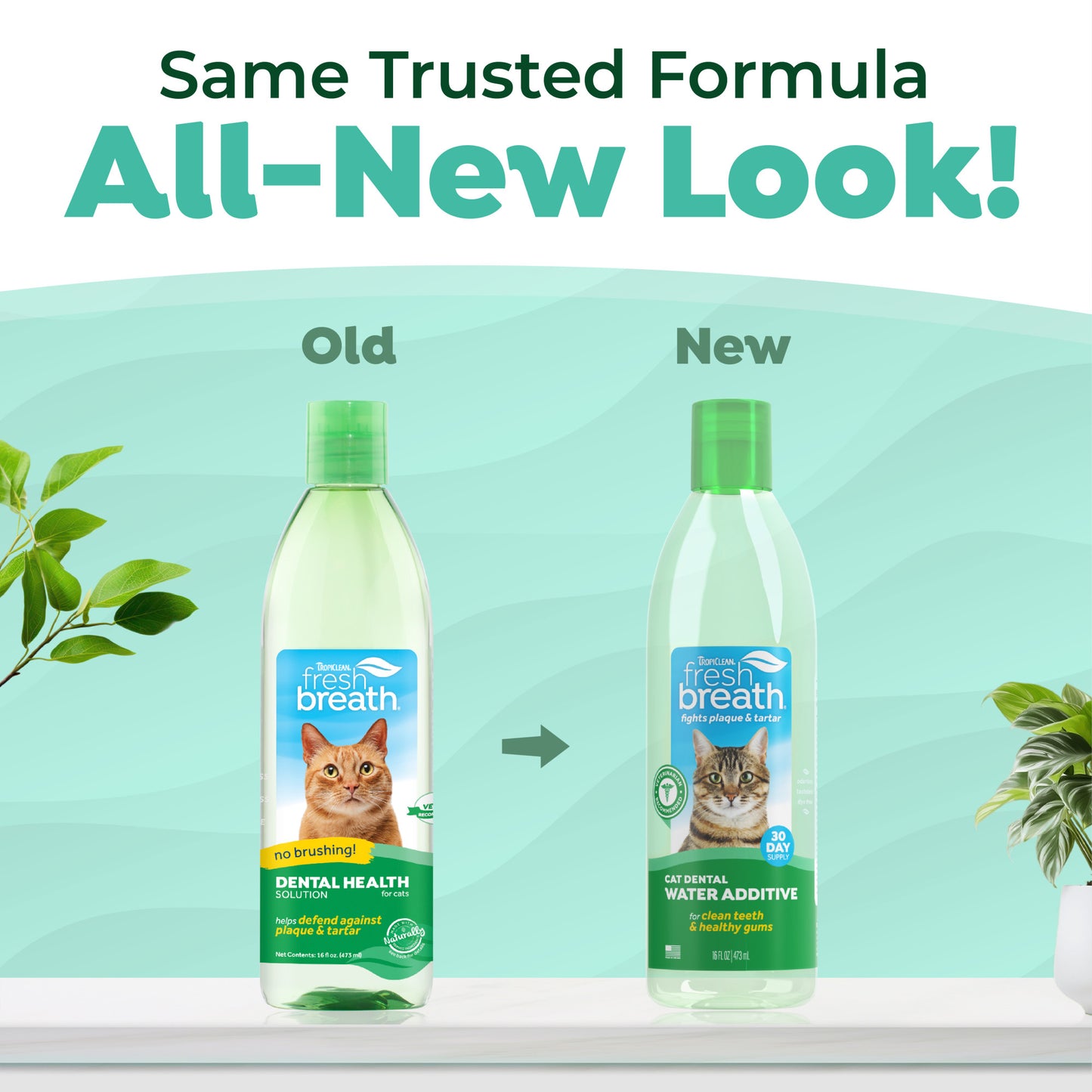 TropiClean Fresh Breath Добавка за Вода против Плака за Котки